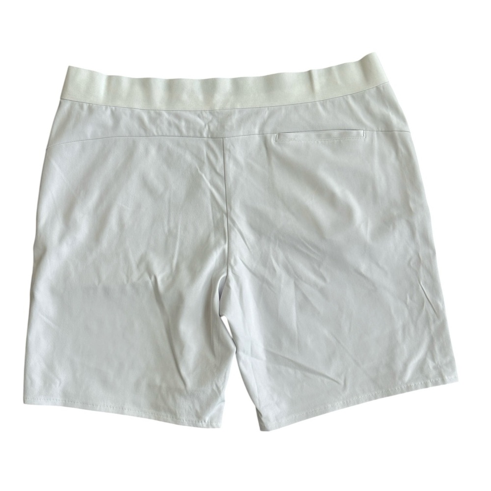 Greg Norman Collection Women's High Waist White Shorts NWT